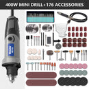 HILDA Electric Drill Grinder Engraver Pen Grinder Mini Drill Electric Rotary Tool Grinding Machine Accessories