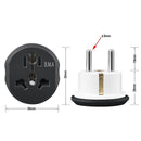 Herepow Universal Plug Converter FR AU US UK To EU Travel Adapter High Quality Home Plug Adapter 16A 250V Wall Electric Socket