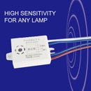 New 220V Sound Voice Sensor Switch Indoor Intelligent Auto On Off Lights Switch Automatic Voice Control Sensor Detector Switch
