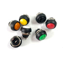 7Pcs PBS-33b 2Pin Mini Switch 12mm 12V 1A Waterproof momentary Push button Switch since the reset Non-locking