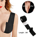 1 Roll Women Push Up Bras For Self Adhesive Silicone Breast Stickers Strapless Body Invisible Bra DIY Breast Lift Up Boob Tape