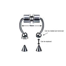2021 Fake Piercing Nose Ring Alloy Nose Piercing Hoop Septum Rings For Women Fashion Body Jewelry Gifts Magnetic Fake Piercing