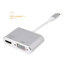 Rankman Type-C to 4K HDMI-compatible VGA USB C 3.0 Hub Adapter for MacBook Nintendo Samsung S20 Dex Huawei P30 Dock Xiaomi 10 TV