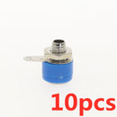 10Pcs/set Male Female J072 4mm Banana Plug Male And Female To Insert Connector Banana Pin DIY Model