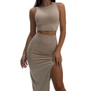 Women Sexy Two-piece Clothes Set Women&
