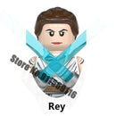 Disney Luke Skywalker Ahsoka Tano Building Block Yoda Obi-Wan Kenobi Sith Kylo Ren Count Dooku Starkiller Brick Figure Toy