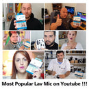 Original BOYA BY-M1 Recording Microfone Lavalier Lapel Microphone Video Mic For Youtube Video Record Mic For Pc iPhone Android