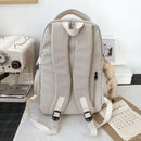 2021 New Waterproof Nylon Women Backpack Korean Japanese Fashion Female Students Schoolbag Multilayer Simple Sense Travel bag