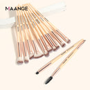 MAANGE Pro 3/5/12 Pcs Makeup Brushes Set Eyeshadow Eyeliner Eyelash Eyebrow Brush Beauty Make up Blending Tools Maquiagem