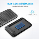 ORICO External HDD Case 2.5" HDD Case USB 3.0 to SATA 5Gbps Hard Drive Case for 7-9.5mm 2.5 inch SATA hd externo for PC