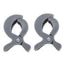 2pc/lot Baby Colorful Car Seat Accessories Plastic Pushchair Toy Clip Pram Stroller Peg To Hook Cover Blanket Mosquito Net Clips