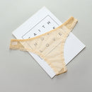 Sexy Women's Panties Lingerie G String Thongs Lace Underwear Female Perspective Women's Thong Sheer Panties Transparent Knickers