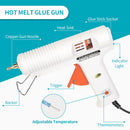 Chanseon 150W EU/US Hot Melt Glue Gun Smart Adjustable Temperature Copper Nozzle Heater Muzzle Diameter 11mm Craft Repair Tool