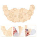 2 Pairs Women Self Adhesive Bra Strapless Invisible Breast Lift Tape Lace Stick Gel U Shape Bra Pads Plus Size Push Up Stickers