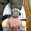 Super Easy to Read Scratch Proof Case 5ATM Water Resistant Digital Watch for Outdoor Sport