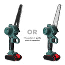 21V/48VF Electric Chainsaw 1/2 Battery Portable Pruning Chain Saw Small Wood Spliting One-handed Woodworking Garden Power Tool