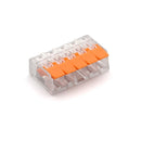 (30&50Pieces) Lever Nuts-3 New style compact Splicing Connectors Quick Disconnect Wire Connectors AWG 24-12