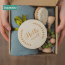 BaBy Accessories Photography Props Newborn Keepsakes Memories Milestone Cards Monthly Blanket Babies Photos Baby Birth Gift Set