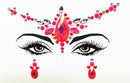 3D Sexy face tattoo stickers Temporary tattoos glitter fake tattoo rhinestones for woman Party face Jewels tatoo