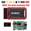 ELM327 OBD2 Scanner V1.5 PIC18F25K80 BT/WIFI Car Diagnostic Tools Auto ELM 327 OBDII Code Reader Work Android/IOS/Windows 12V