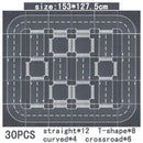 32*32 50*50 Dots Classic Base Plates Blocks DIY Small Size City Road Bricks Baseplates Construction Building Toys For Kids Gifts