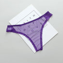 Sexy Women's Panties Lingerie G String Thongs Lace Underwear Female Perspective Women's Thong Sheer Panties Transparent Knickers