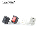 10 Pcs/lot KCD11 2 Pin 10x15mm Mini Push Button Switch SPST 3A 250V AC Snap-in On/Off Boat Rocker Switch 1Black Red White Gray