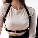 Women Sexy Garters faux Leather Women Body Bondage Cage Sculpting Harness Waist Belt Straps Suspenders Goth Harajuku Belt