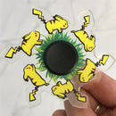 Z30 Fidget Hand Spinner Gyro anime Anti Stress Cartoons Animal Animation Running Comic Pattern Rotating Fingertip Spinning Toys