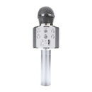 WS858 Portable Bluetooth Karaoke dj Microphone Wireless Professional Speaker Home KTV Handheld Microphone mikrofon
