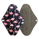 1 Pcs Natural Bamboo Charcoal Sanitary Pads For Normal Reusable Cotton Protection Female Sanitary Napkin