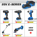 PROSTORMER 2000mAh/4000mAh work on 20V Lithium-Ion series Cordless Dirll/Brushless Wrench/Screwdriver/Circular Saw/Jig Saw