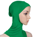Muslim Underscarf Women Modal Hijab Cap Adjustable Muslim Stretchy Turban Full Cover Shawl Cap Full Neck Coverage for Lady