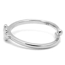 Purity Rings LO4027 Rhodium Brass Ring