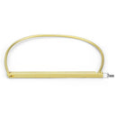 Gold Bangle Bracelet LO4234 Matte Gold Brass Bangle
