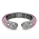 Pandora Bangle Bracelet LO4293 TIN Cobalt Brass Bangle with Crystal