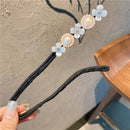MISANANRYNE Flower Wedding Bridal Rhinestone Head Artifact Flower Hair Bud Tied Half Ball Pins Clips Women Hair Accessory