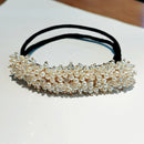 MISANANRYNE Flower Wedding Bridal Rhinestone Head Artifact Flower Hair Bud Tied Half Ball Pins Clips Women Hair Accessory