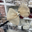 MISANANRYNE Flower Wedding Bridal Rhinestone Head Artifact Flower Hair Bud Tied Half Ball Pins Clips Women Hair Accessory