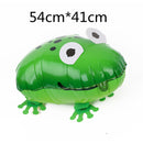 Mixed Walking Helium Balloon Cute Cat Dog Pet Dinosaur Birthday Party Baby Shower Decoration Children Toy