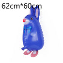 Mixed Walking Helium Balloon Cute Cat Dog Pet Dinosaur Birthday Party Baby Shower Decoration Children Toy