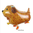 Mixed Walking Helium Balloon Cute Cat Dog Pet Dinosaur Birthday Party Baby Shower Decoration Children Toy