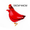 Mixed Walking Helium Balloon Cute Cat Dog Pet Dinosaur Birthday Party Baby Shower Decoration Children Toy