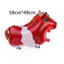 Mixed Walking Helium Balloon Cute Cat Dog Pet Dinosaur Birthday Party Baby Shower Decoration Children Toy