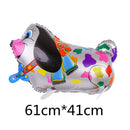 Mixed Walking Helium Balloon Cute Cat Dog Pet Dinosaur Birthday Party Baby Shower Decoration Children Toy