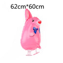 Mixed Walking Helium Balloon Cute Cat Dog Pet Dinosaur Birthday Party Baby Shower Decoration Children Toy