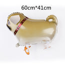 Mixed Walking Helium Balloon Cute Cat Dog Pet Dinosaur Birthday Party Baby Shower Decoration Children Toy