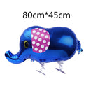 Mixed Walking Helium Balloon Cute Cat Dog Pet Dinosaur Birthday Party Baby Shower Decoration Children Toy