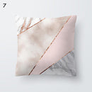 Nordic Style Geometric Printed Cushion Cover Polyester Throw Pillow Cases for Sofa Car Black Home Decorative Pillowcase 45*45cm
