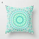 Nordic Style Geometric Printed Cushion Cover Polyester Throw Pillow Cases for Sofa Car Black Home Decorative Pillowcase 45*45cm